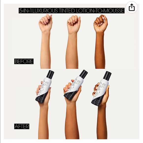 St.Tropez Tan Luxe Whipped Crème Mousse 200ml I Skincare Self Tanner I Fake Tan - Picture 3 of 7